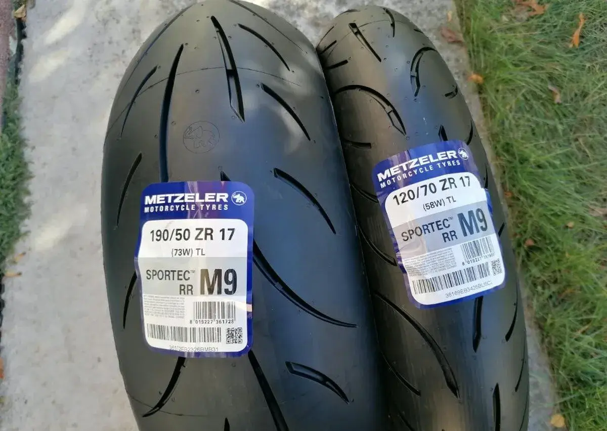 METZELER M9 RR Sportec 120/70zr17 + 190/50zr17