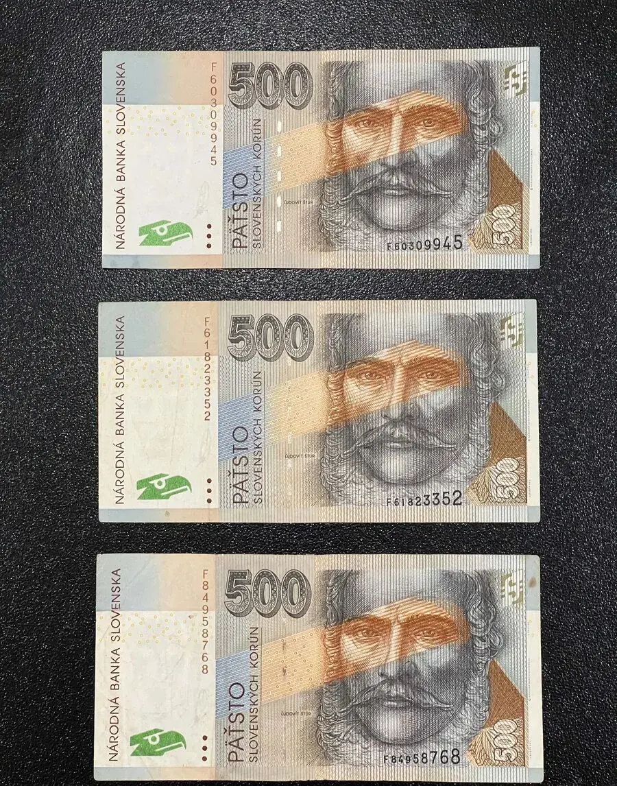 Slovenské bankovky / koruny 500 SK