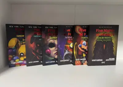 FNAF knihy zbierku