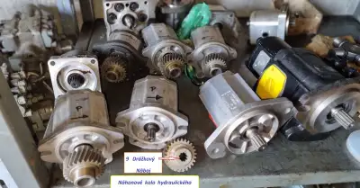 Hydraulické čerpadlá a Hydromotory - k pohonom techniky