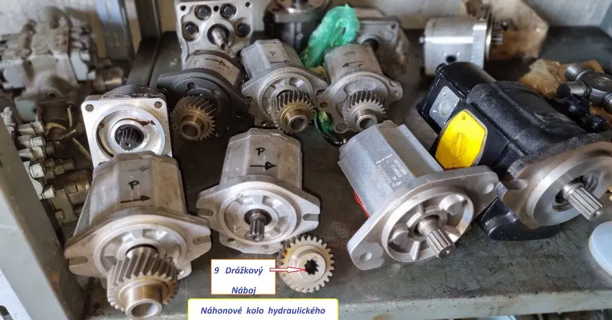 Hydraulické čerpadlá a Hydromotory - k pohonom techniky