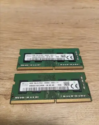 2x4GB RAM DDR4 pre NTB