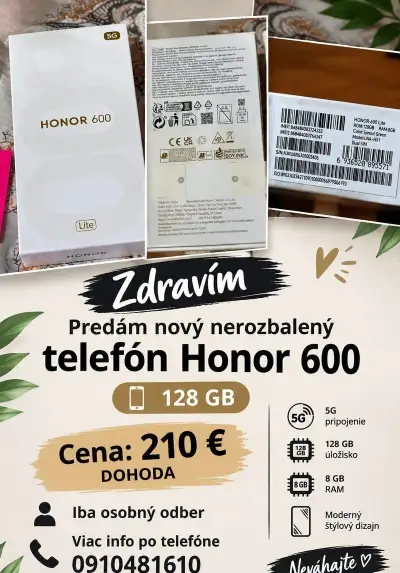 Honor 600