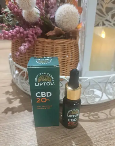 CBD kvapky 20%