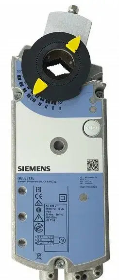 Pohon klapiek Siemens GBB 131.1E, 24 V, 3-bodový (GBB131.1E)