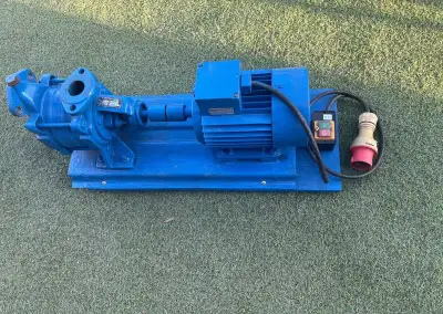 Samonasavacie 2 lamelové čerpadlo s el. motorom 1,5 kW.