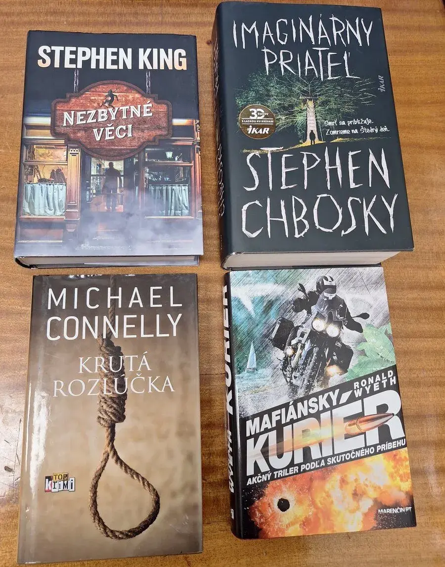 Trilery, Horory, Krimi