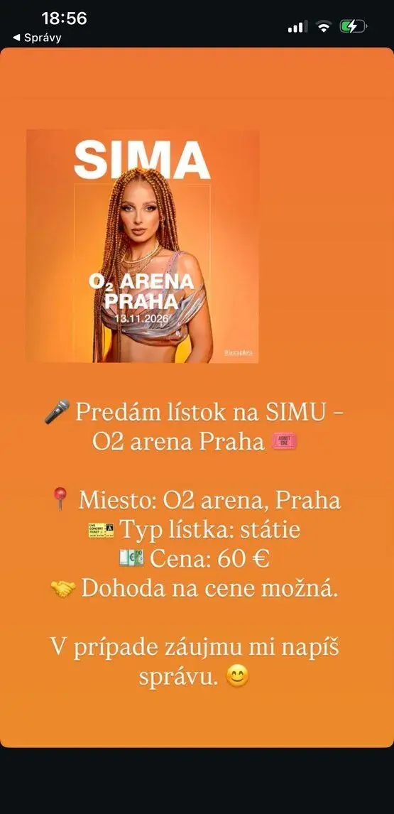 Sima O2 arena