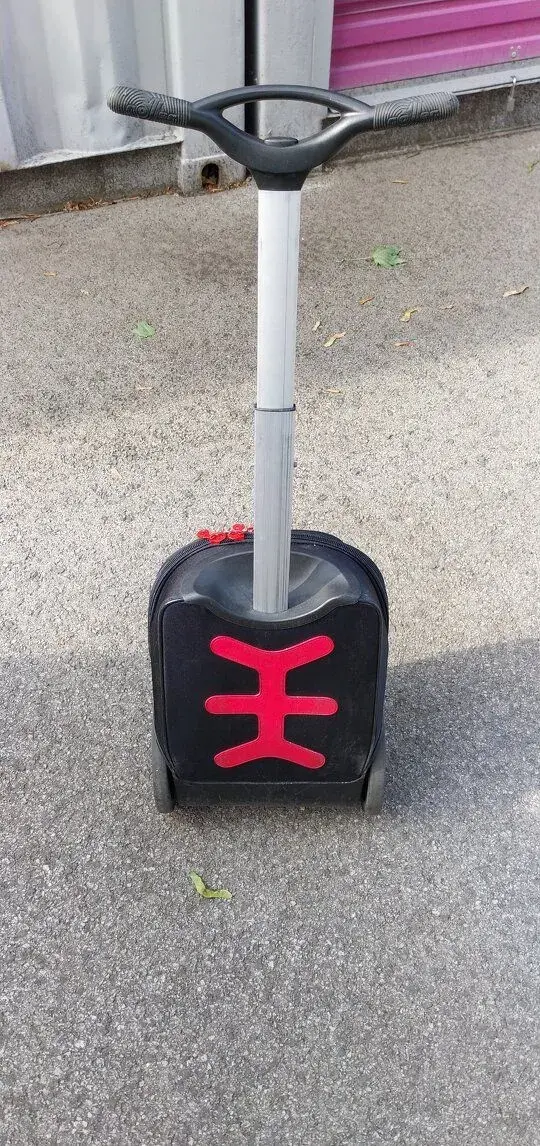 Školská taška - cestovný kufor Nikidom roller