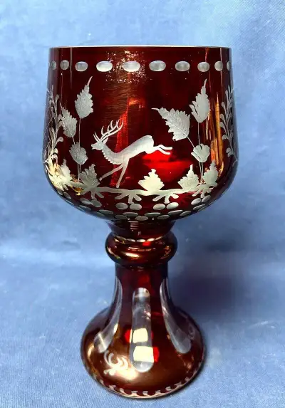 Veľký sklenený pohar Egermann