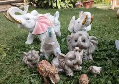 Porcelánové slony