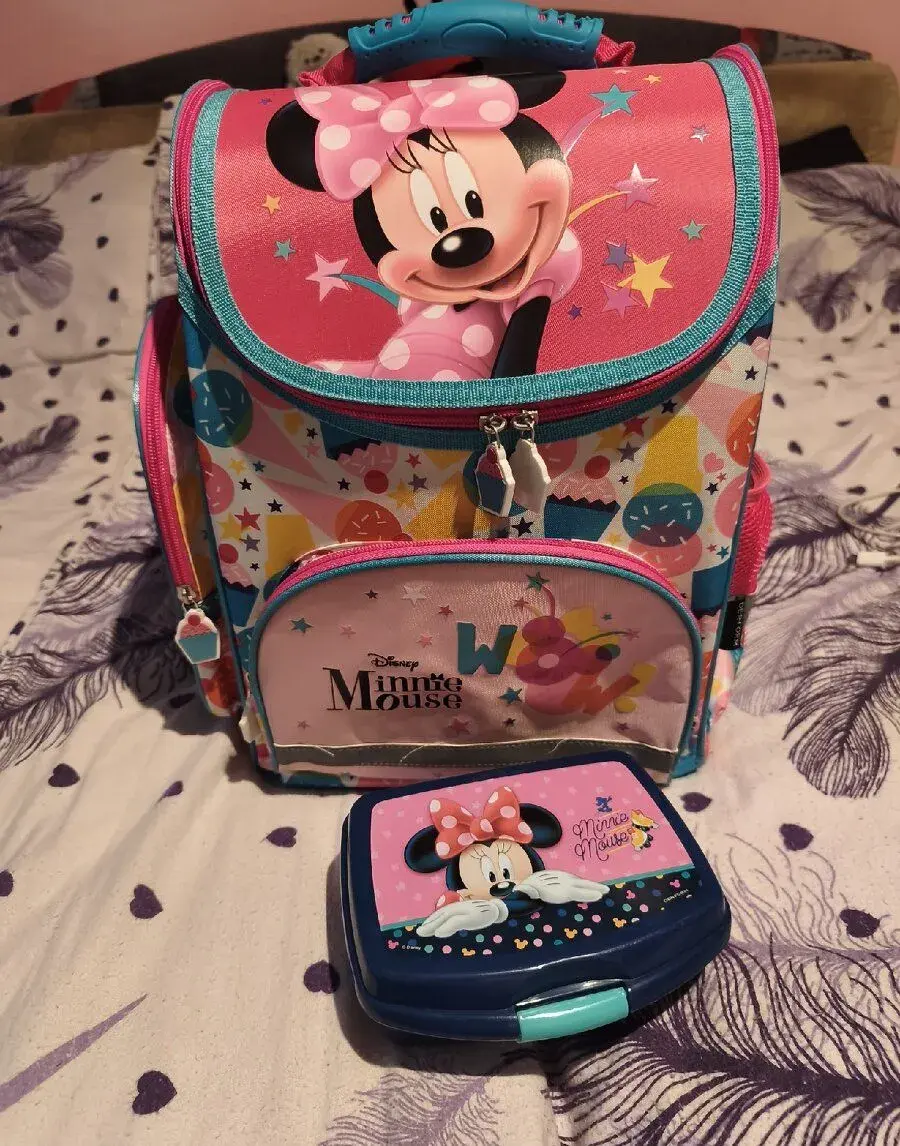Školská taška Minnie Mouse Derform TORNISTER MYŠKA MINNIE