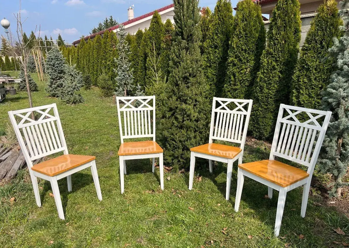 Drevene stoličky 4ks