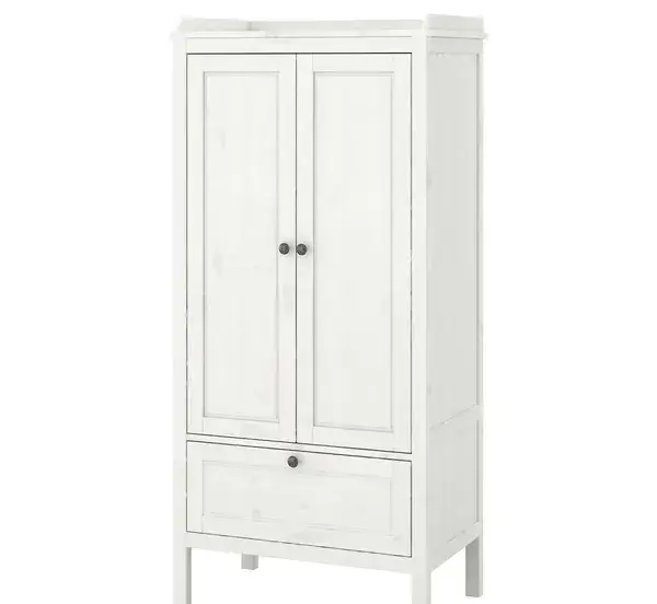 IKEA Sundvik šatníková skriňa, biela (80 × 50 × 171 cm)