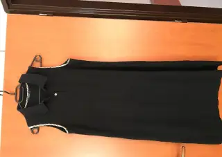 BURBERRY originál black damske saty M