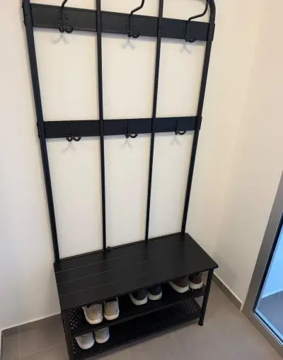 IKEA PINNIG – stojan na kabáty, topánky a vešiak