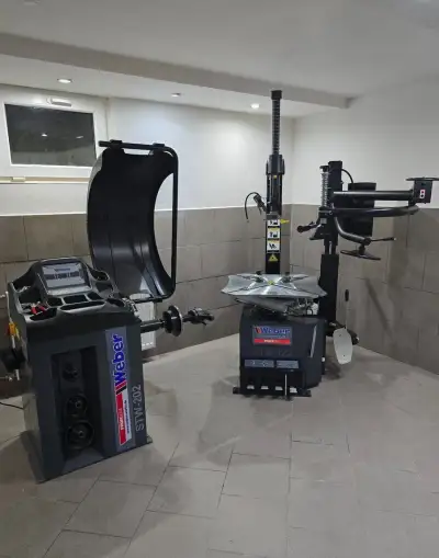 PROFI prezúvačka s ramenom + vyvažovačka WEBER