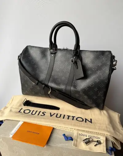 Originál LOUIS VUITTON pánska Keepall 45 monogram taška