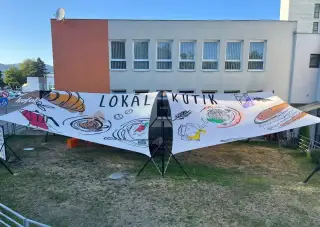 Zákazková veľkoformatová maľba ( workshop )
