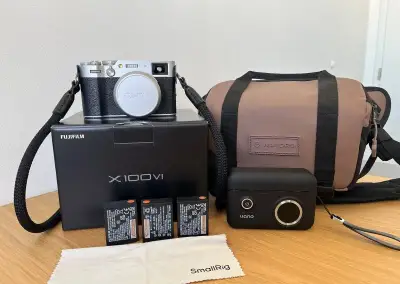 Fujifilm X100VI – ako nový, v záruke + príslušenstvo