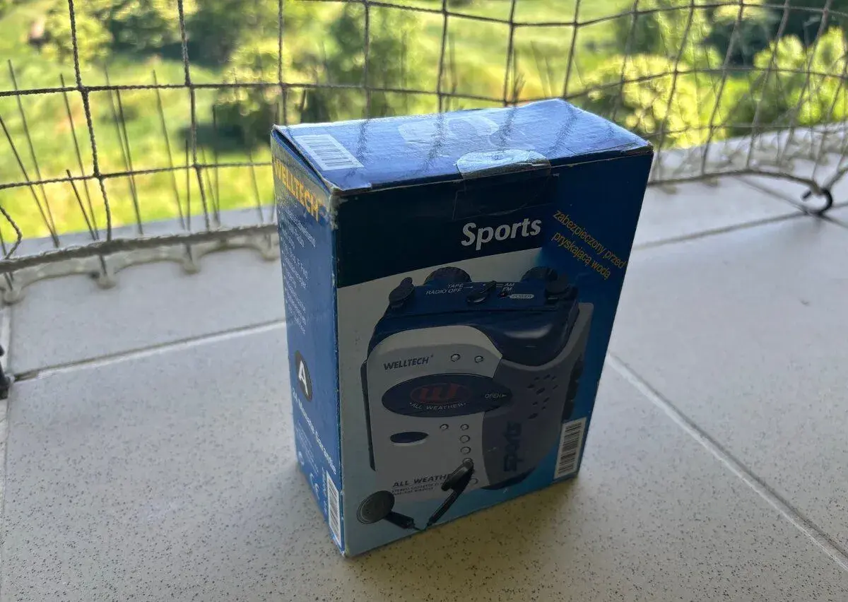 Nový športový kazetový walkman WELLTECH