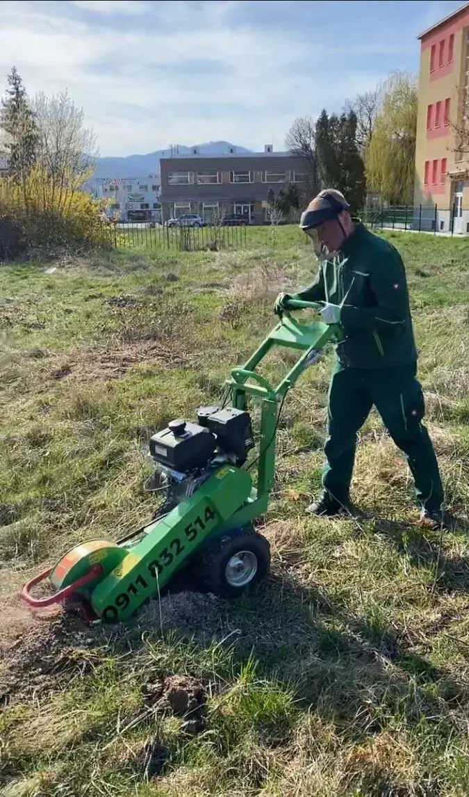 Frézovanie pňov - Likvidácia pňov frézovaním - Pňová fréza