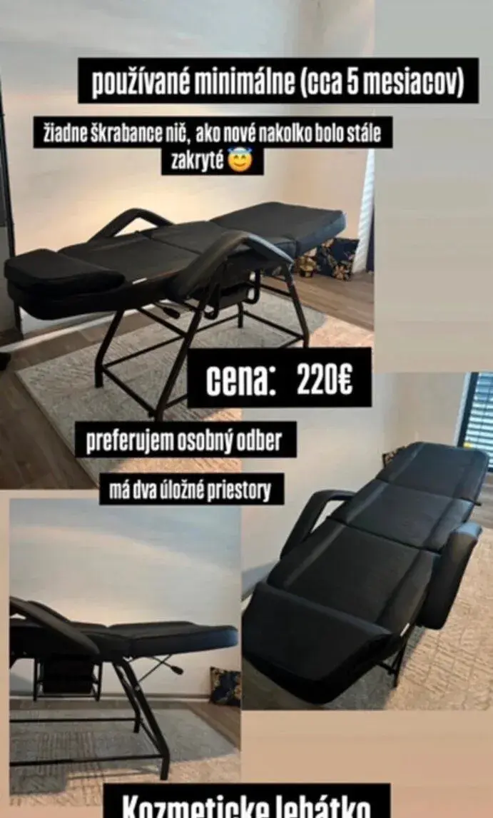 kozmetické kreslo