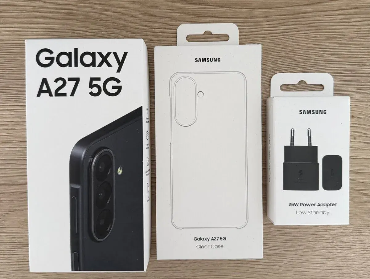 Samsung Galaxy A27 5G 6 GB/128 GB Black+príslušenstvo