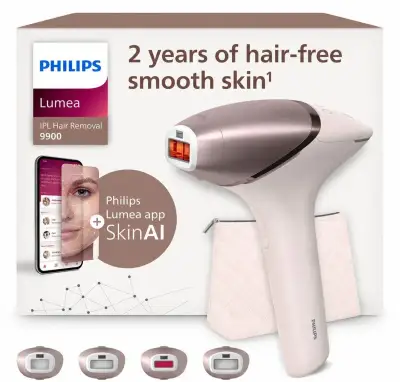 IPL epilátor Philips Lumea 9900 SkinAI BRI977/00 – kompletné