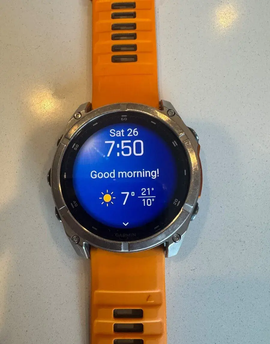 Hodinky Garmin Fénix 8 AMOLED Sapphire Titanium