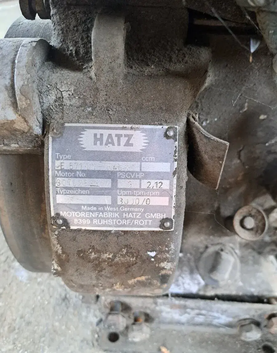 Stabilný naftový motor HATZ E 571
