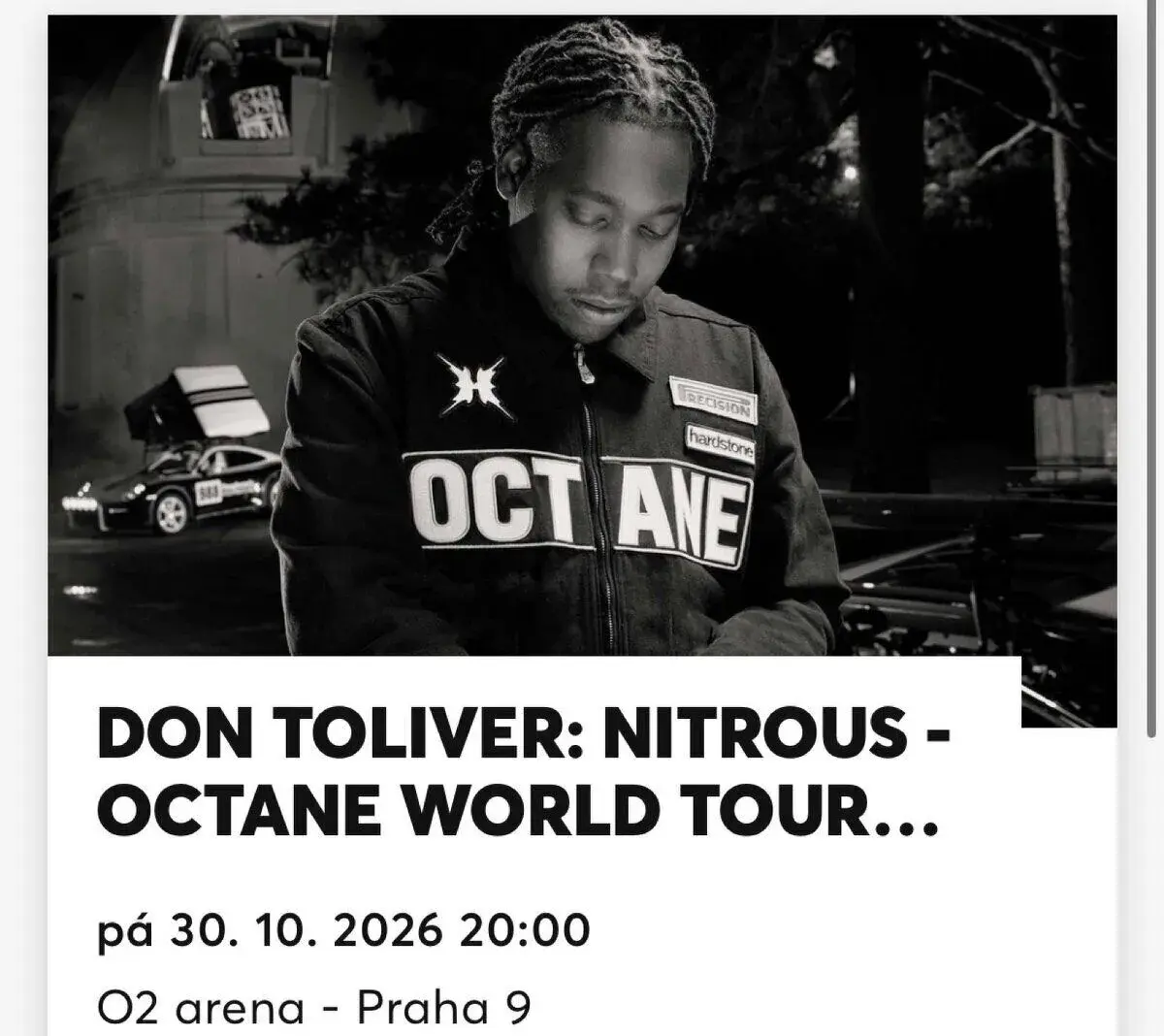 Don Toliver Praha 30.10
