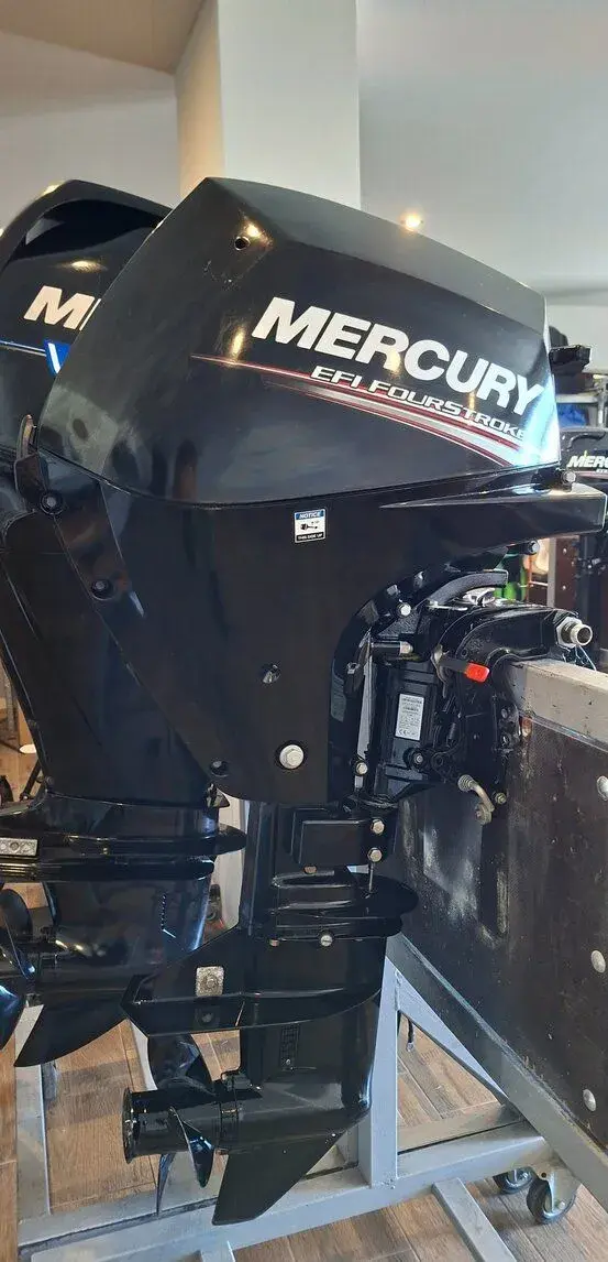 Lodný motor Mercury 10hp, S, diaľkové, stav