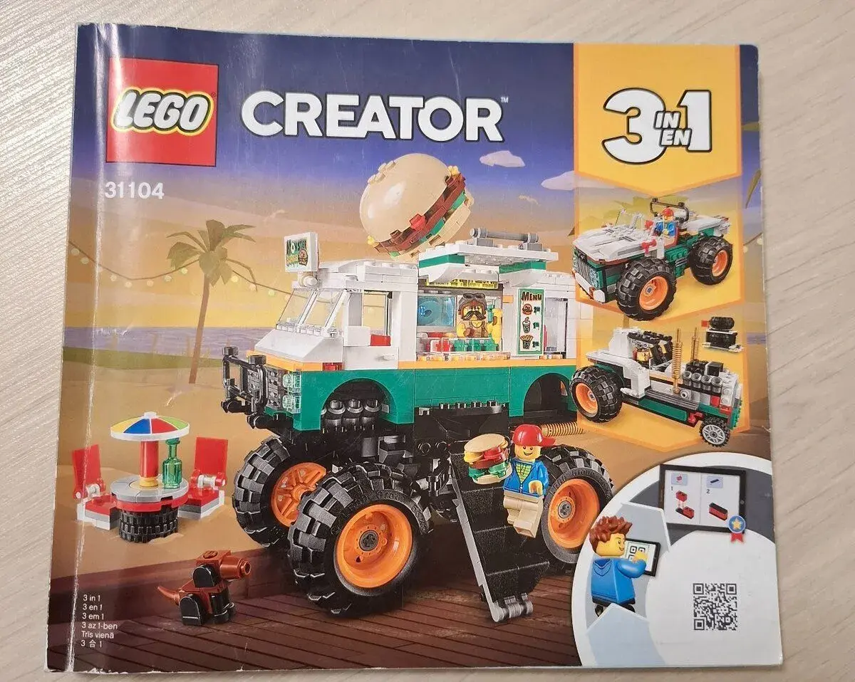 LEGO® Creator 31104 Hamburgerový monster truck