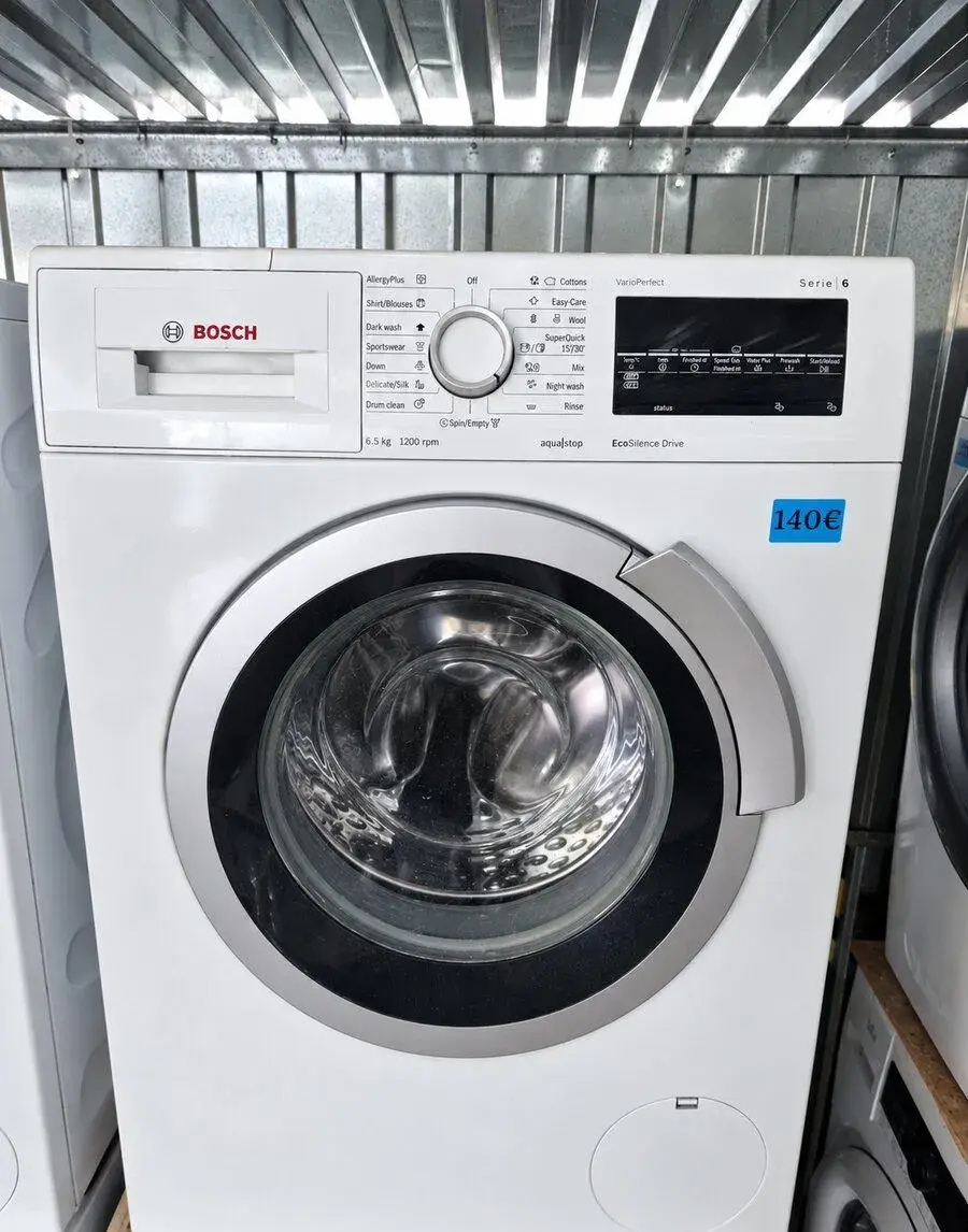 🔷️ Bosch 6,5kg 1200 serie 6