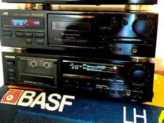 3-head kazet. Deck JVC,Kenwood,Carver