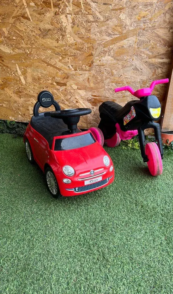 Odrážadlo auto a motorka
