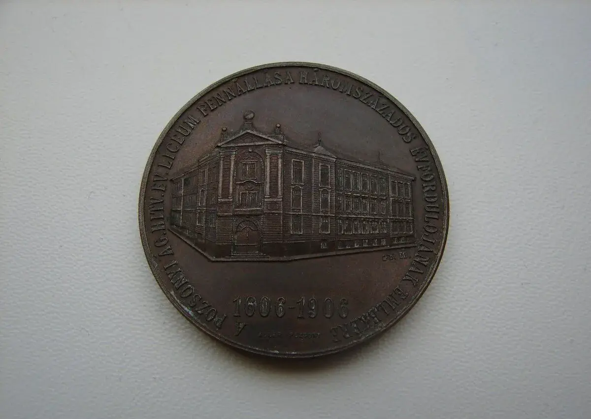 Medaila Bratislava 1906.