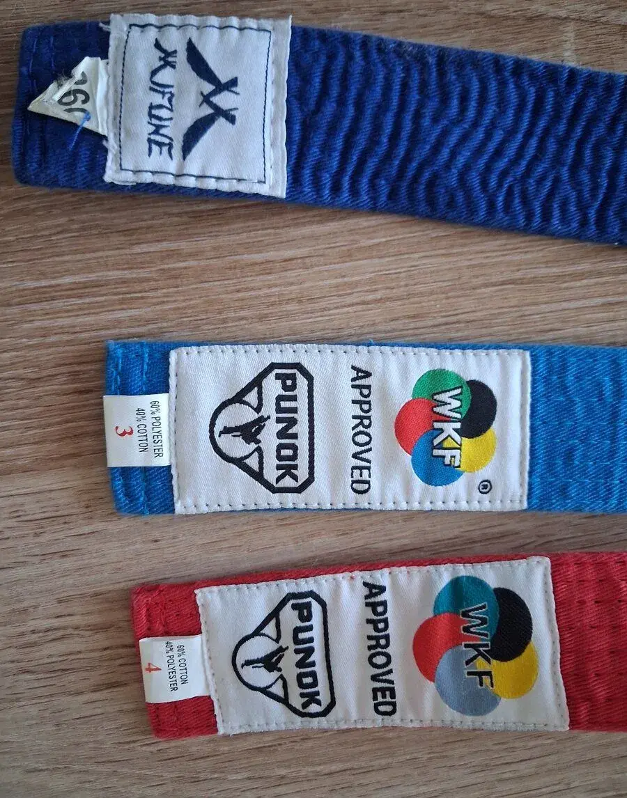 Opasky na karate