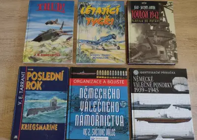 Knihy s historickou, vojnovou a modelárskou tématikou (1)