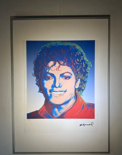 Andy Warhol – Michael Jackson (Limitovaná litografia)