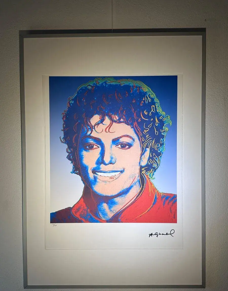 Andy Warhol – Michael Jackson (Limitovaná litografia)