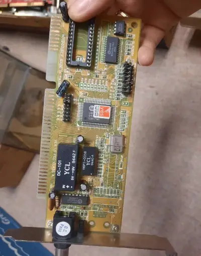 Retro ethernetová karta GTC WH2000CF