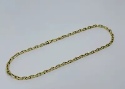 Luxusnú zlatú retiazku vzoru Pílka – 14K zlato, 73,63