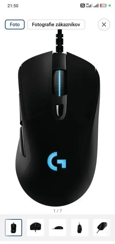 Logitech G403 HERO herná myš – plne funkčná