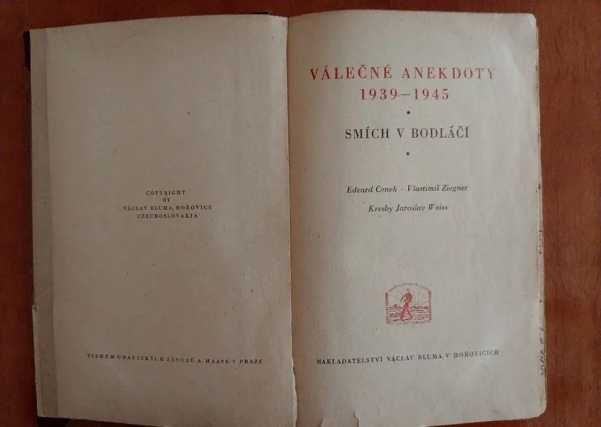 Edvard Cenek: Válečné anekdoty 1939–1945 (Smích v bodláčí)