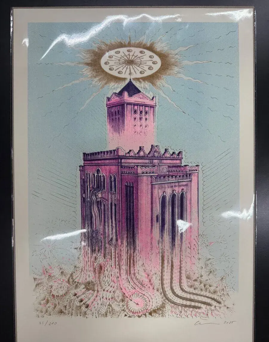 GRAFIKU CIERNE DIERY / SYNAGOGA KOSICE - R. CEREVKA