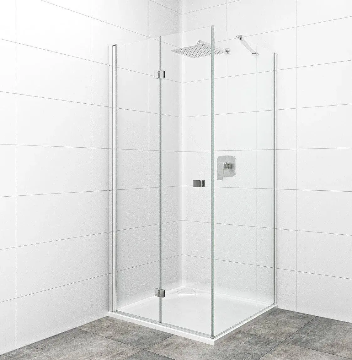 Sprchové dvere 90cm / Sprchový kút 90x90 SIKO SAT nové
