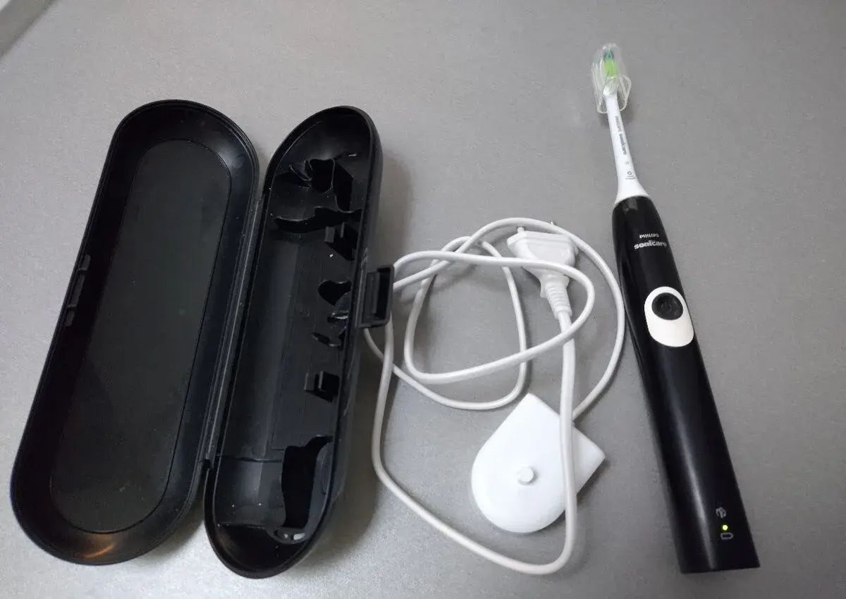 elektricka zubna kefka philips Sonicare+nova hlava,nabijacka