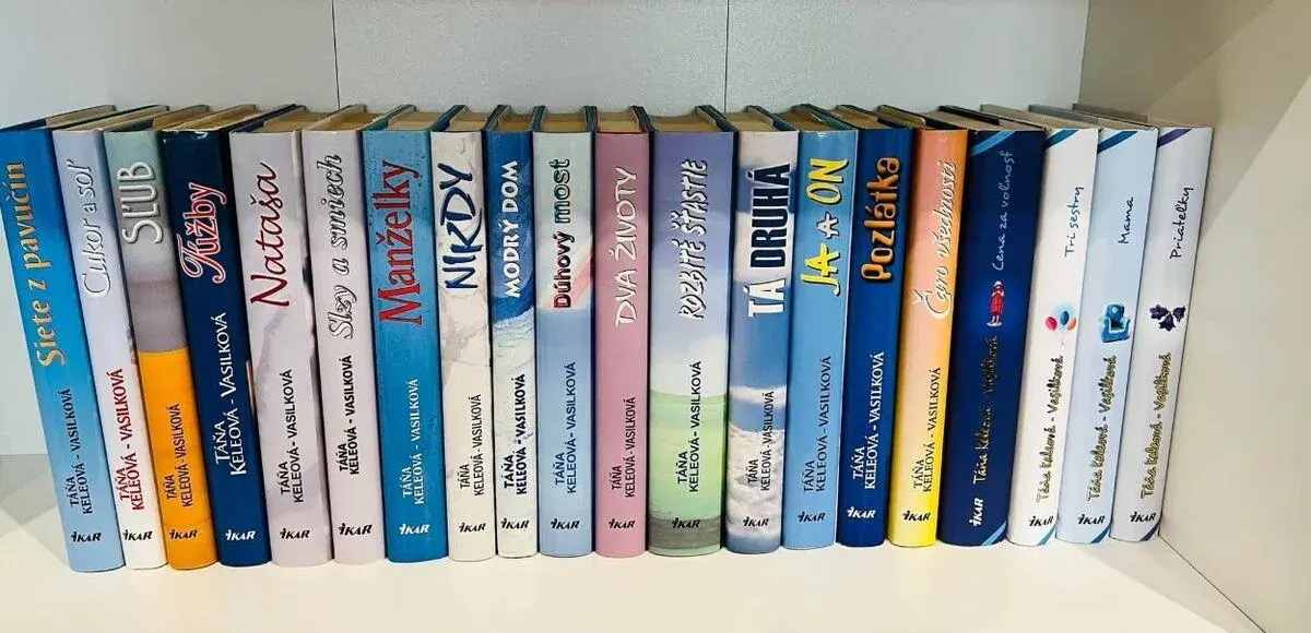 Táňa Keleová-Vasilková – výber 20 kníh